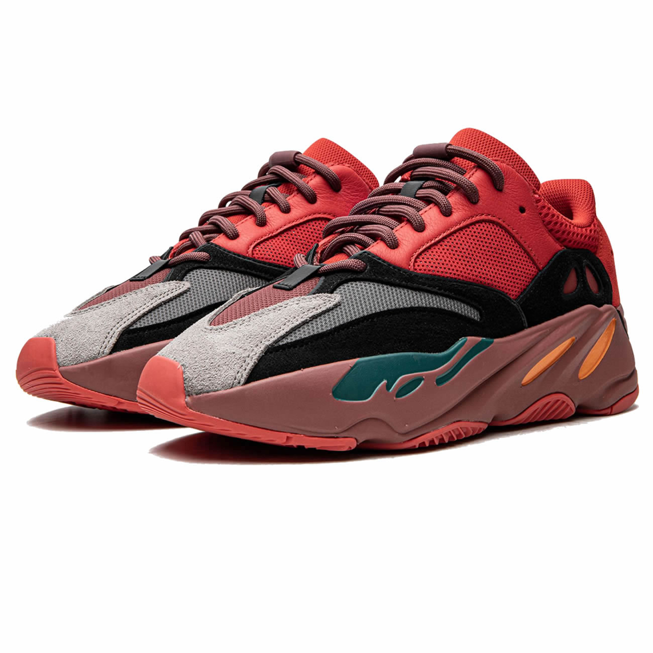 Adidas Yeezy Boost 700 Hi Res Red Hq6979 (4) - newkick.org